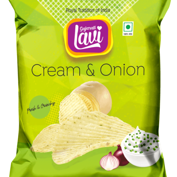 Cream Onion Chips Manufacturer Company in India